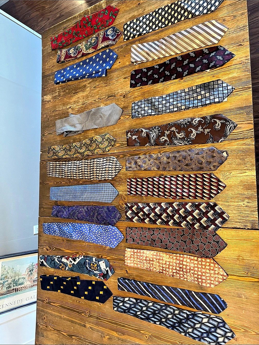Assorted vintage Patterned Neckties